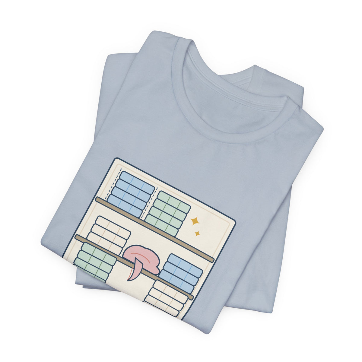 Veteran T-Shirt - Towels Folded in Thirds. Old Habit. Gift for Veterans of All Branches