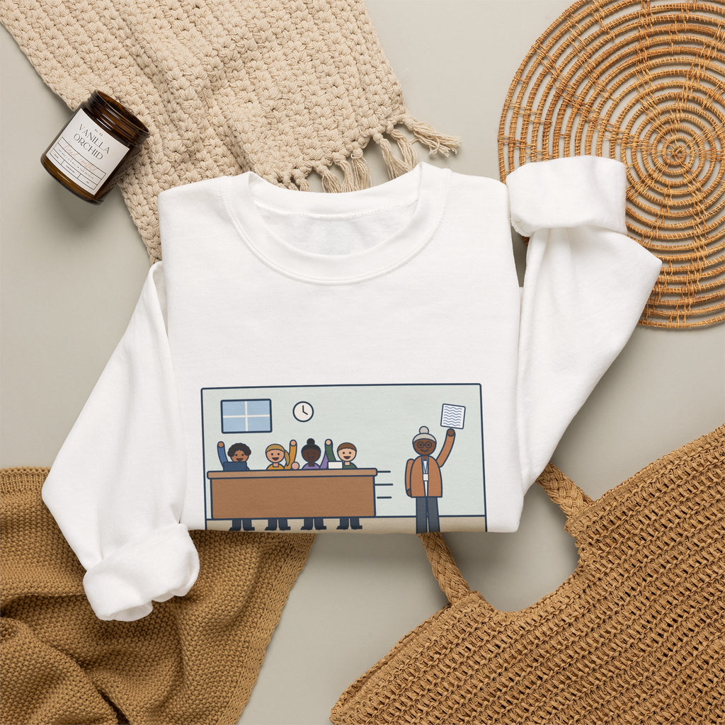 Director of Nursing Sweatshirt, Stopped by for One Minute, Left with Eleven Requests on a Napkin, Funny Station Visit Crewneck