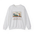 American Bully Sweatshirt, Ninety Pounds of Muscle, Runs from the Handheld Vacuum, Funny Couch Hideout Crewneck