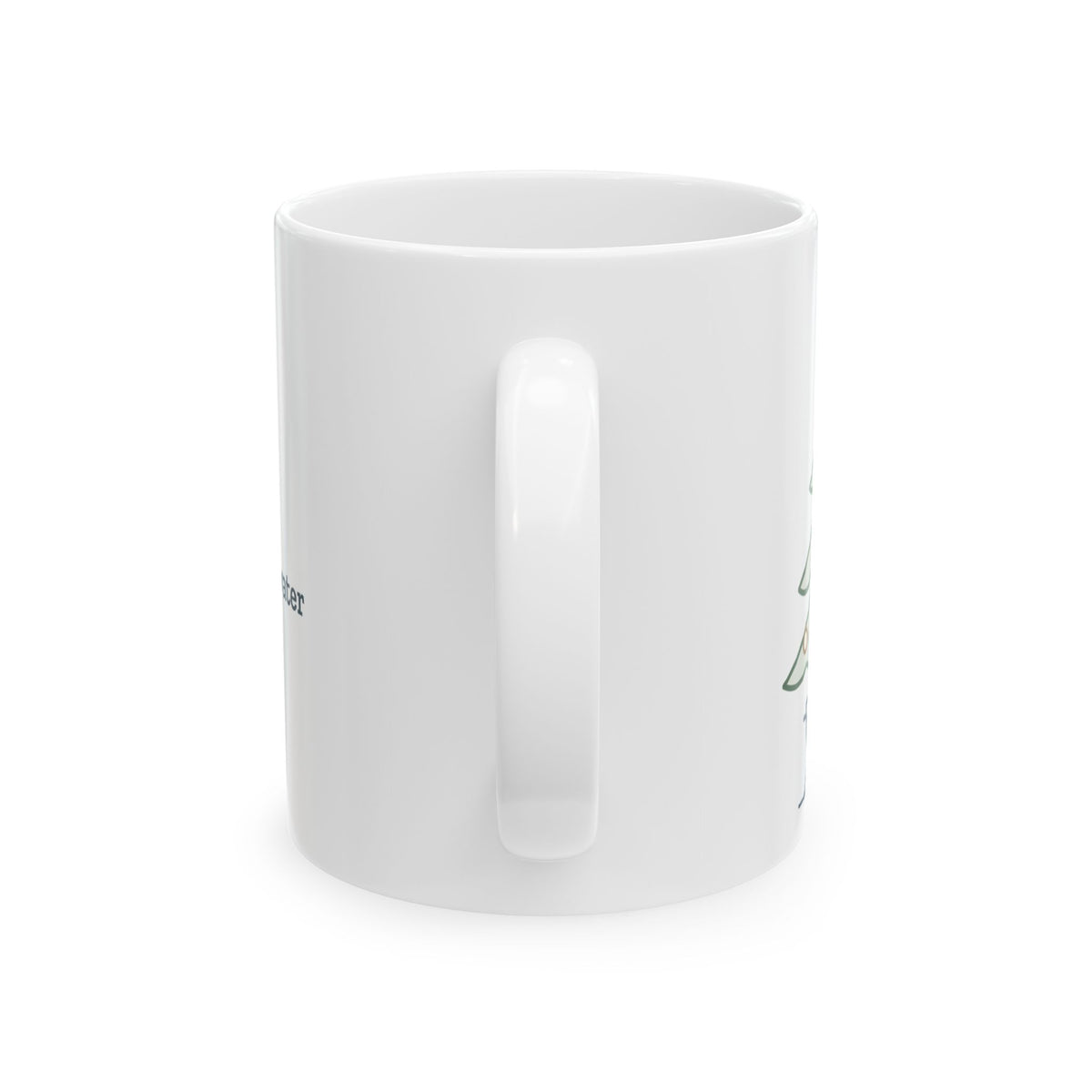 Christmas Tree Coffee Mug - The Tree Drank More Water Than I Did Funny Holiday Mug