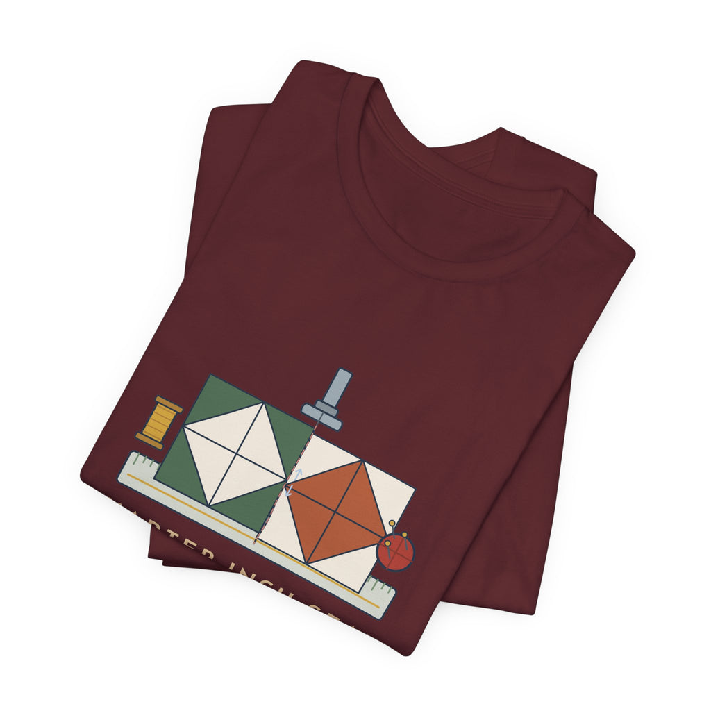 Quilting T-Shirt - Quarter-Inch Seam. Quarter-Inch-Ish. Funny Quilter Tee