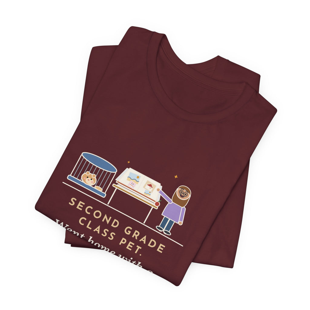 Funny Class Pet T-Shirt, Went Home with a Different Family Every Weekend, Came Back with a Scrapbook, Weekend Scrapbook Tee