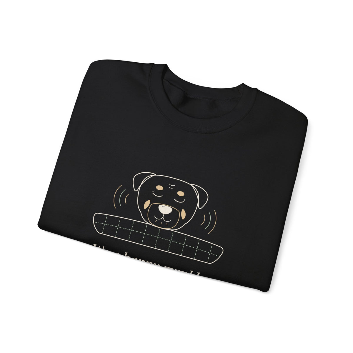 Rottweiler Crewneck Sweatshirt - It's a Happy Rumble, I Promise Rottie Mom and Dad Gift