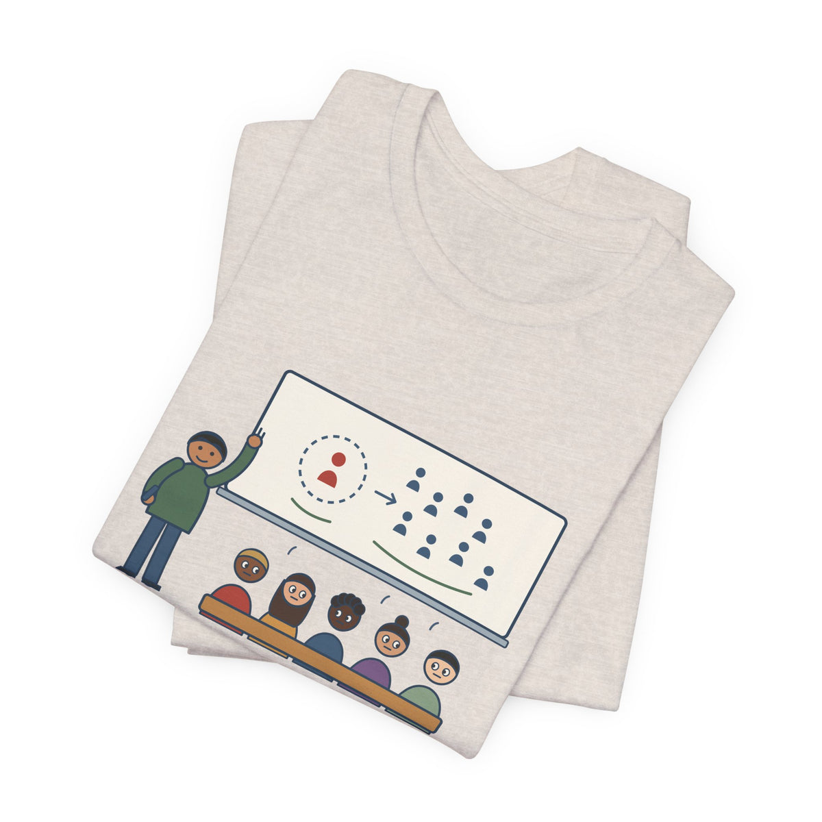 High School Psychology Teacher T-Shirt - Explained the Bystander Effect, Nobody Volunteered