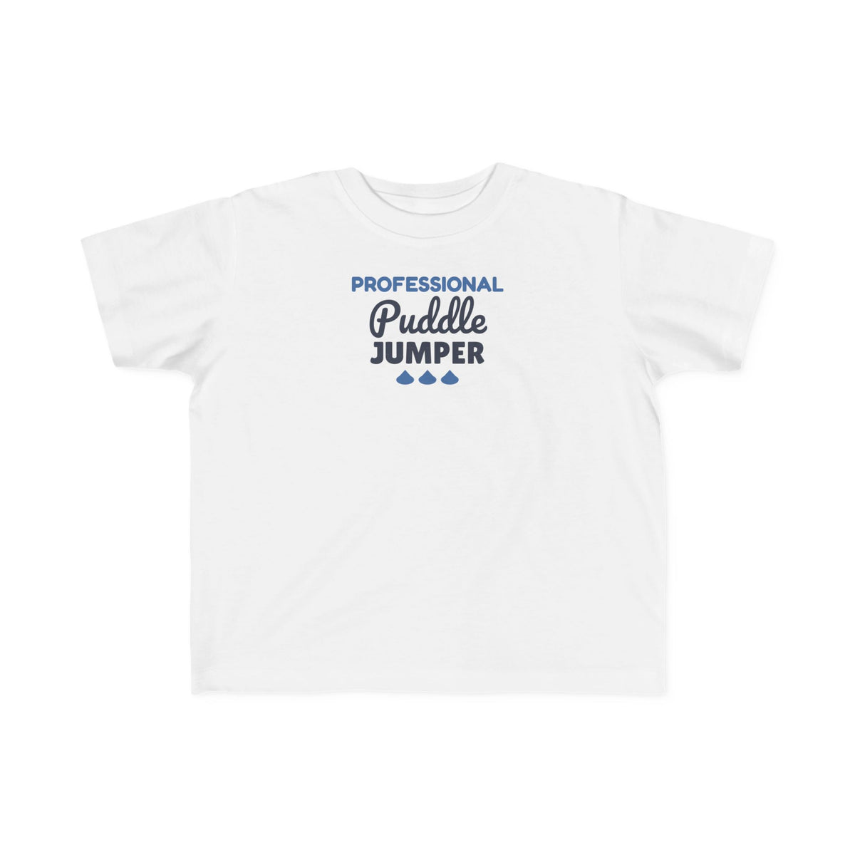 Professional Puddle Jumper Toddler T-Shirt, Rainy Day Kid Tee
