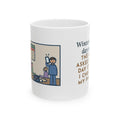 Winter Break Mug, Day Nine, The Kids Asked Which Day It Was, I Checked My Phone, Funny Coffee Mug 11oz