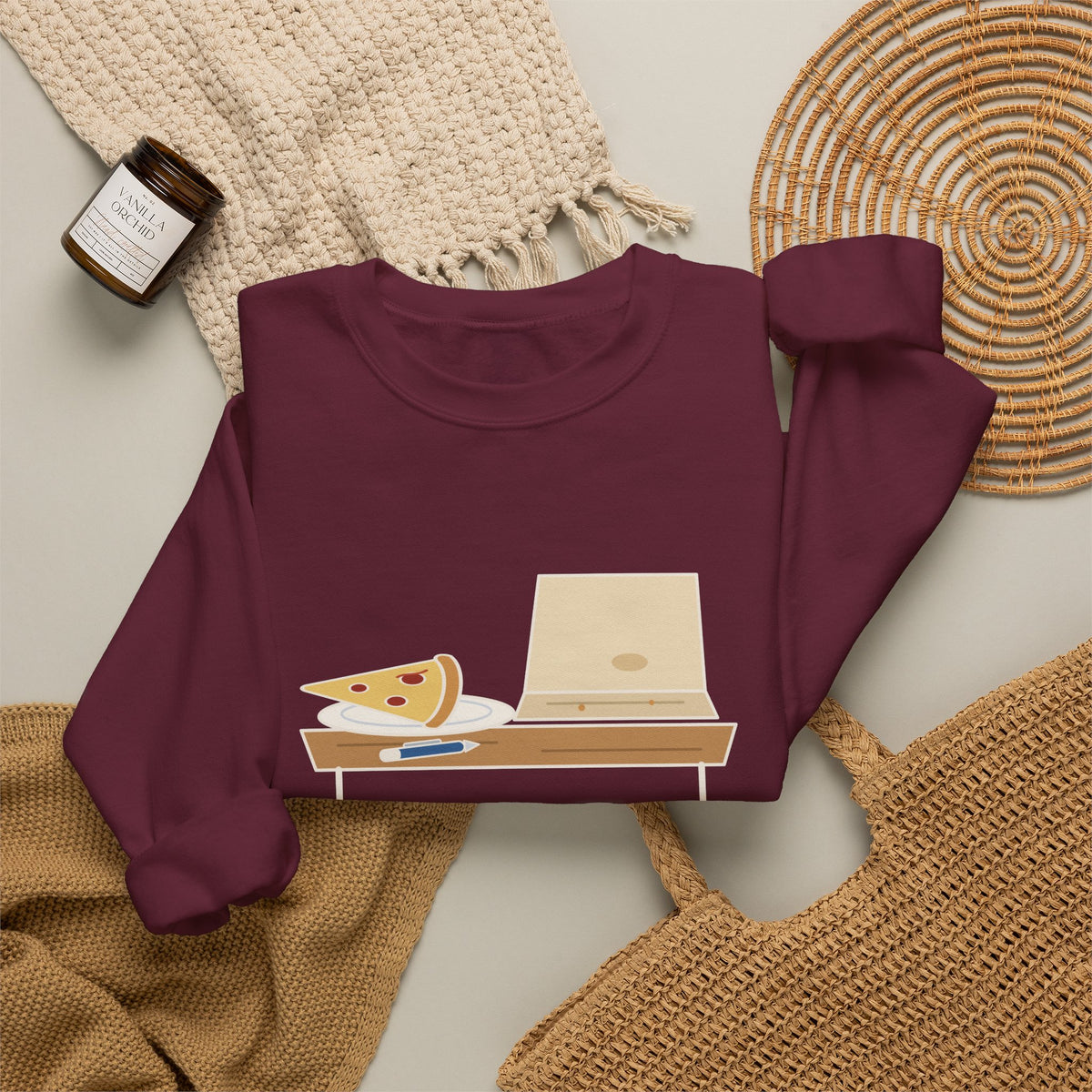 Nurses Week Crewneck Sweatshirt - Nurses Week Swag: One Pen, One Cold Slice.