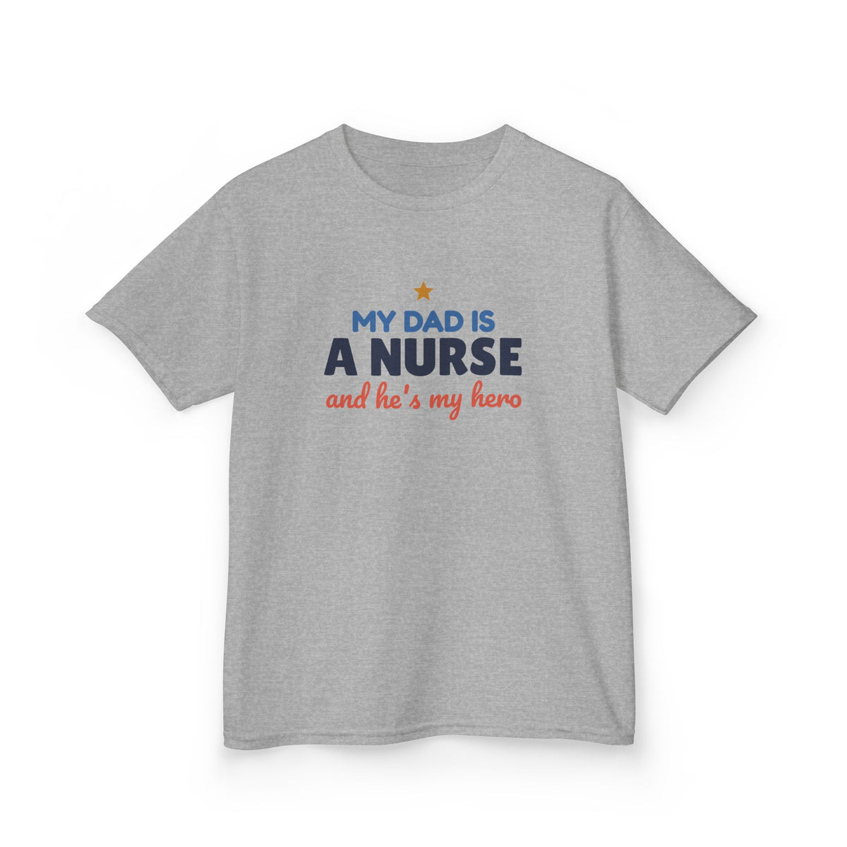 My Dad Is a Nurse Youth T-Shirt, Proud Nurse Dad Kids Shirt