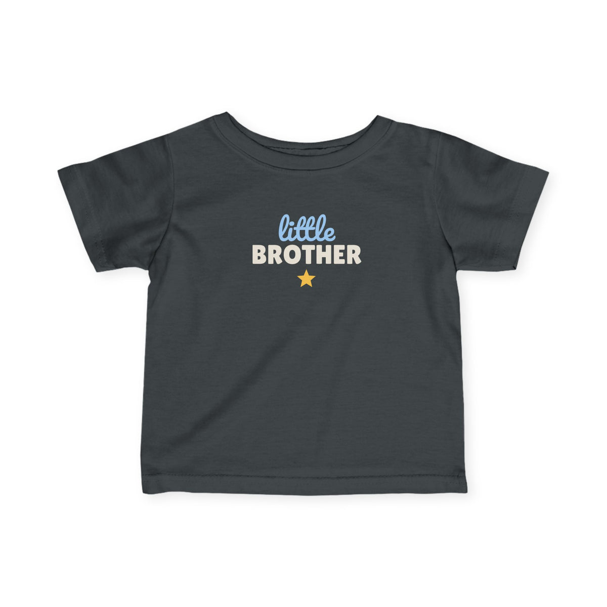 Little Brother Baby T-Shirt, Matching Sibling Infant Tee