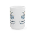 Large 15oz NICU Nurse Mug - I Weigh Diapers. Professionally. Neonatal Nurse Coffee Gift