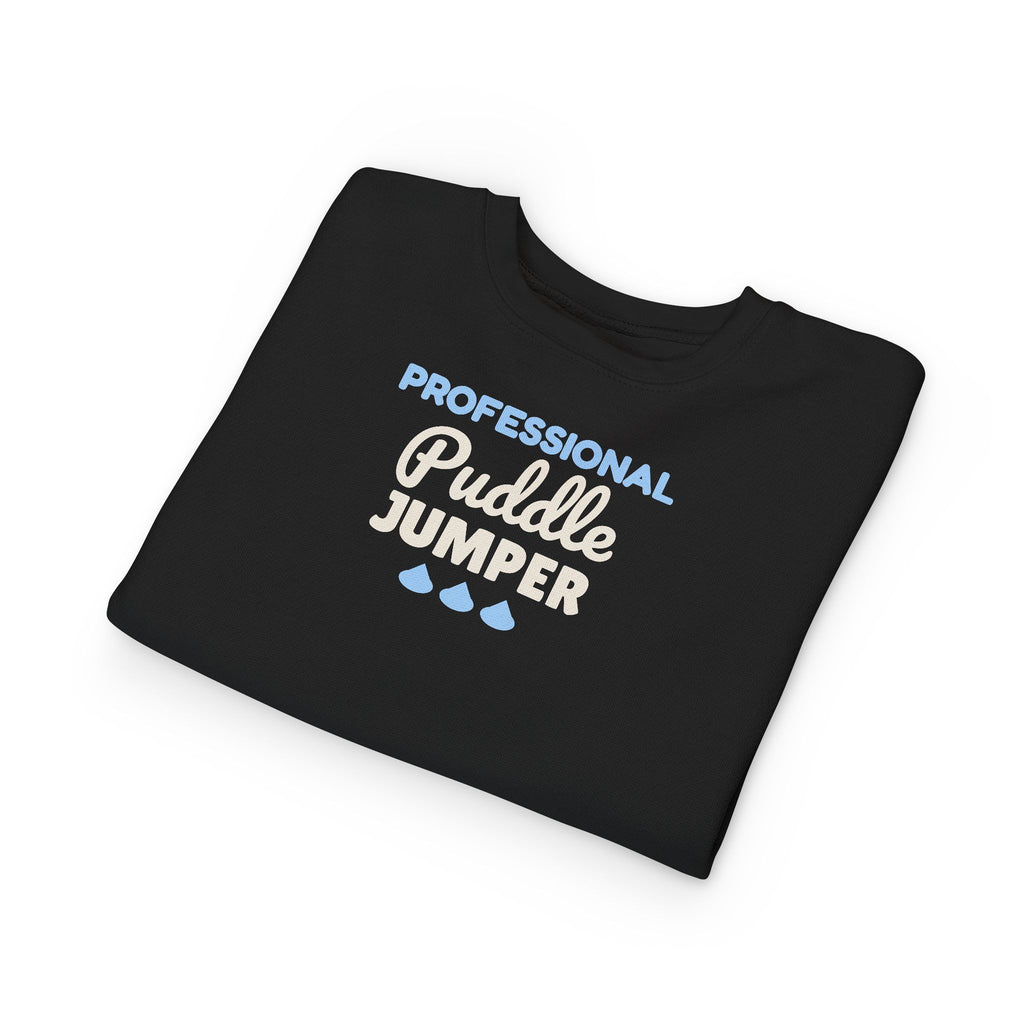 Professional Puddle Jumper Toddler Sweatshirt, Rainy Day Crewneck