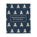Senior Dogs Blanket - Rugs Down the Hallway, for Traction Velveteen Plush Throw