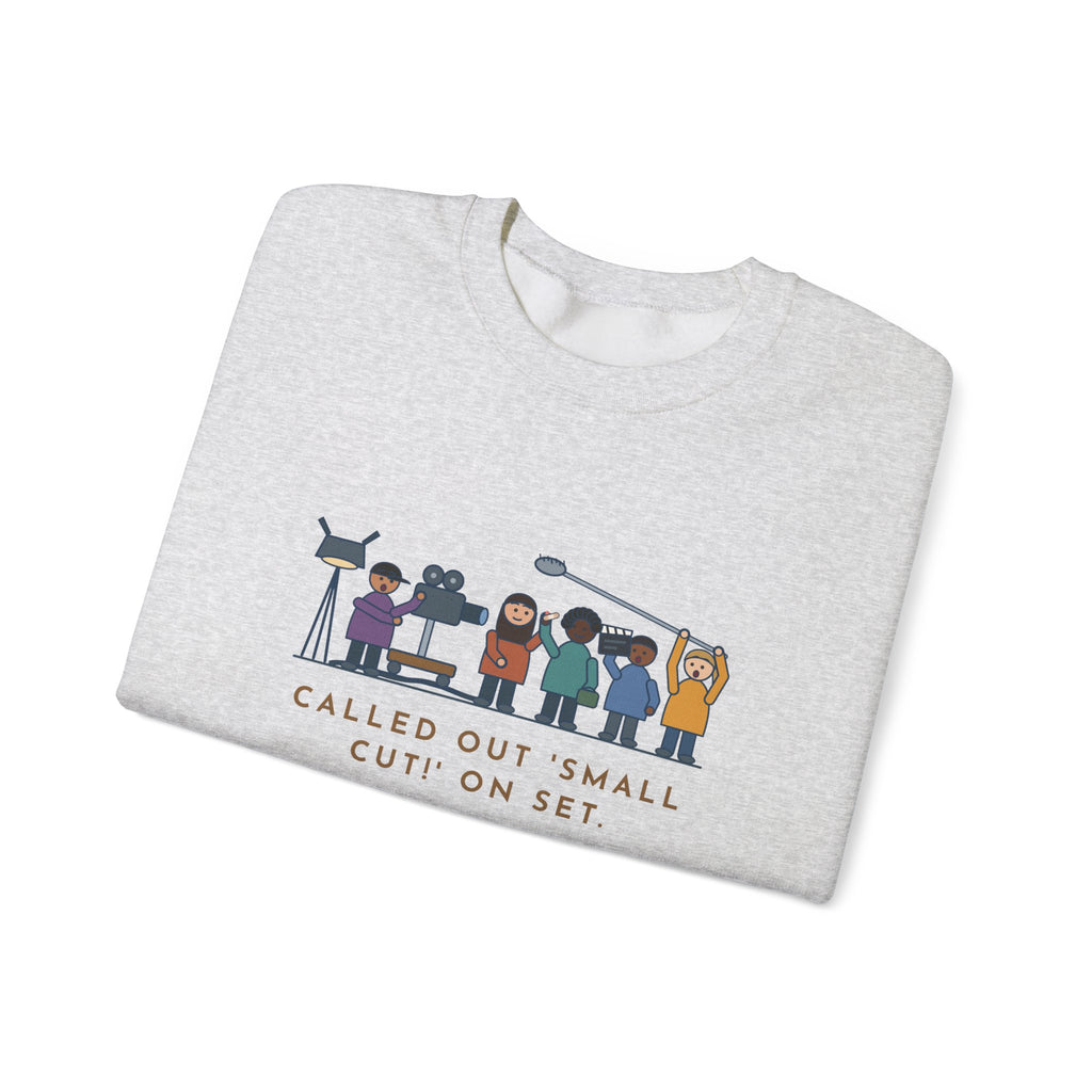 Film Set Nurse Crewneck Sweatshirt - Small Cut, Whole Crew Froze