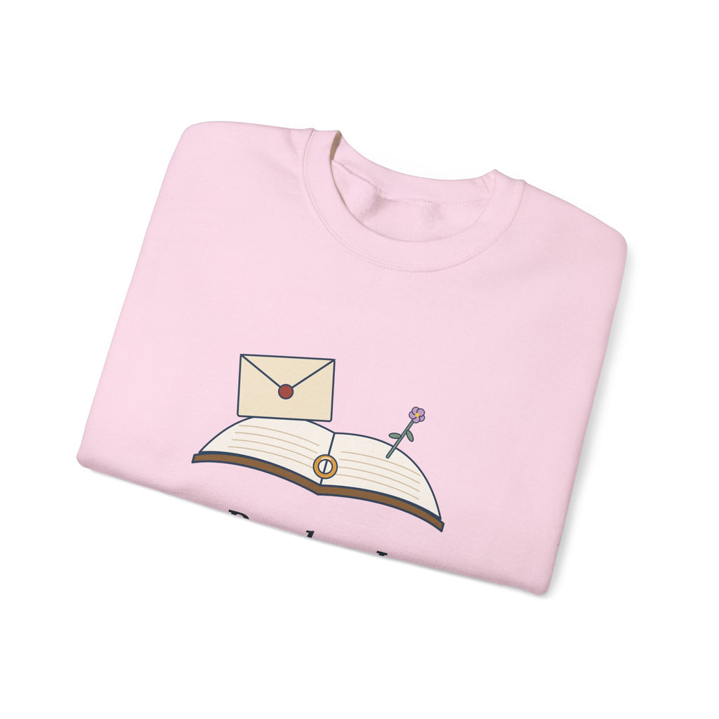 Reader, I Married Him Sweatshirt, Wedding Brontë Quote Crewneck with Letter and Ring