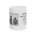 Military Nurse Mug, Bed Corners So Crisp the Patient Asked for a Lesson, Funny Coffee Mug 11oz