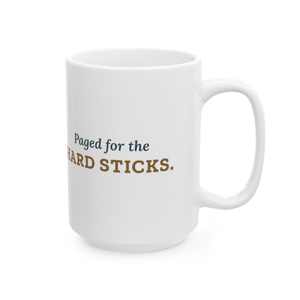 Large 15oz IV Team Nurse Mug - Paged for the Hard Sticks Vascular Access Coffee Mug