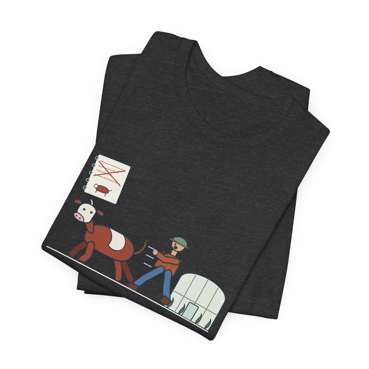 Ag Teacher T-Shirt - Lesson Plan: The Heifer Got Out, Funny Agriculture Teacher Tee