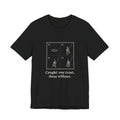Fly Fishing T-Shirt - Caught: One Trout, Three Willows Funny Angler Tee