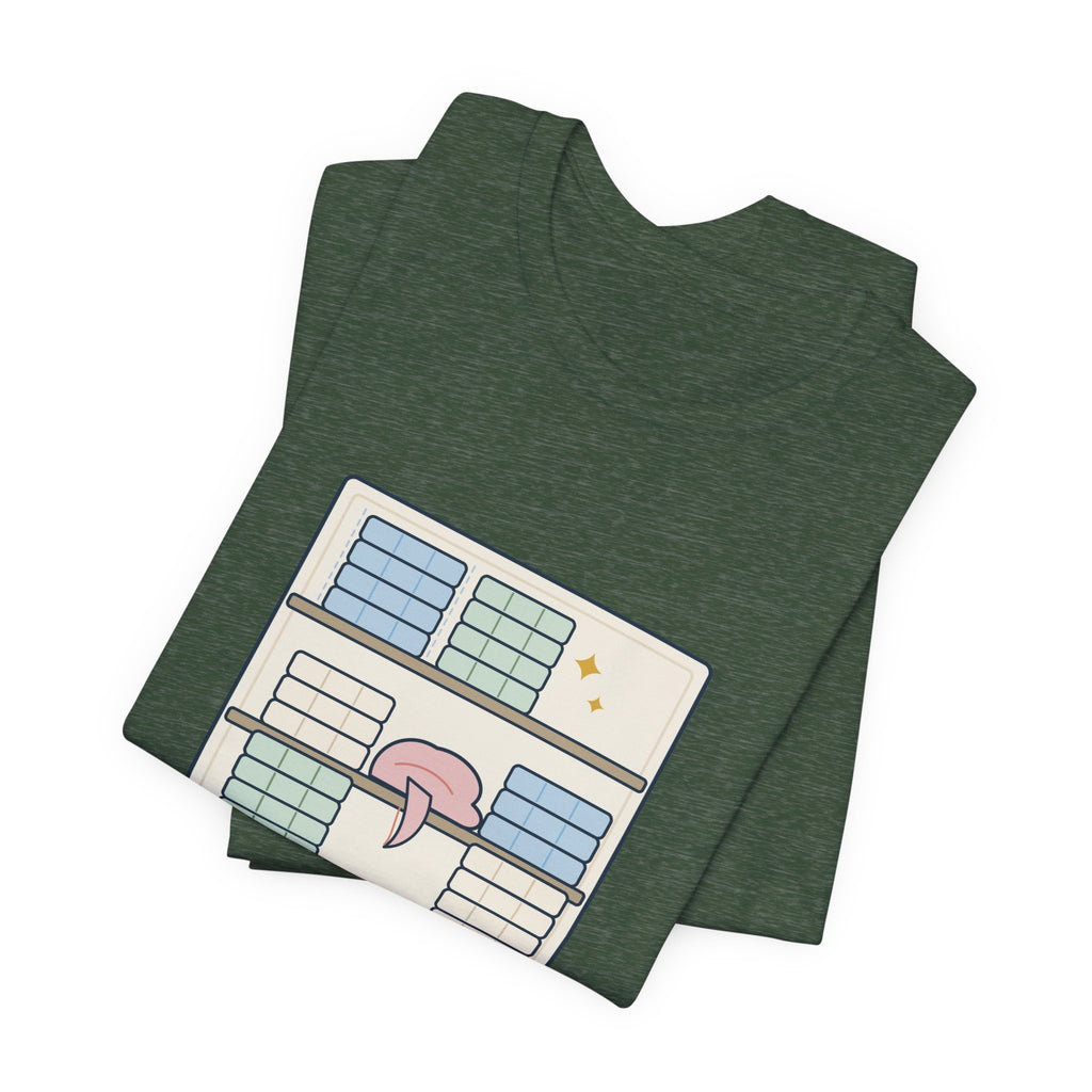 Veteran T-Shirt - Towels Folded in Thirds. Old Habit. Gift for Veterans of All Branches