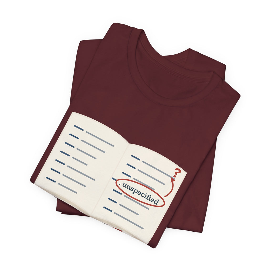 Medical Coder T-Shirt - Unspecified Is Not a Diagnosis Funny Medical Coding Tee