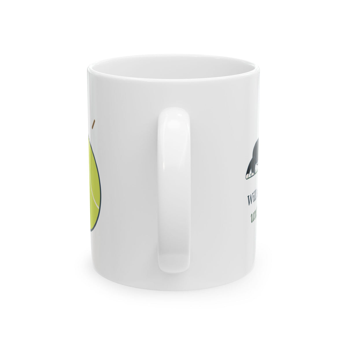 Border Collie Coffee Mug - Will Stare at This Ball Until It Moves