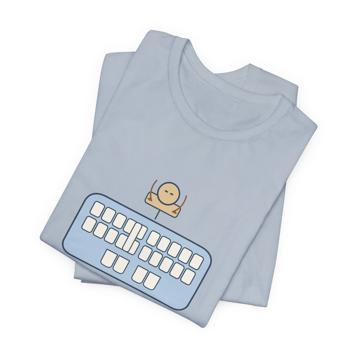 Court Reporter T-Shirt - I Can't Write a Nod Stenographer Humor Tee