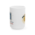Large 15oz Peds ER Holiday Mug - The X-Ray Shows One Jingle Bell. Radiology Tech Gift