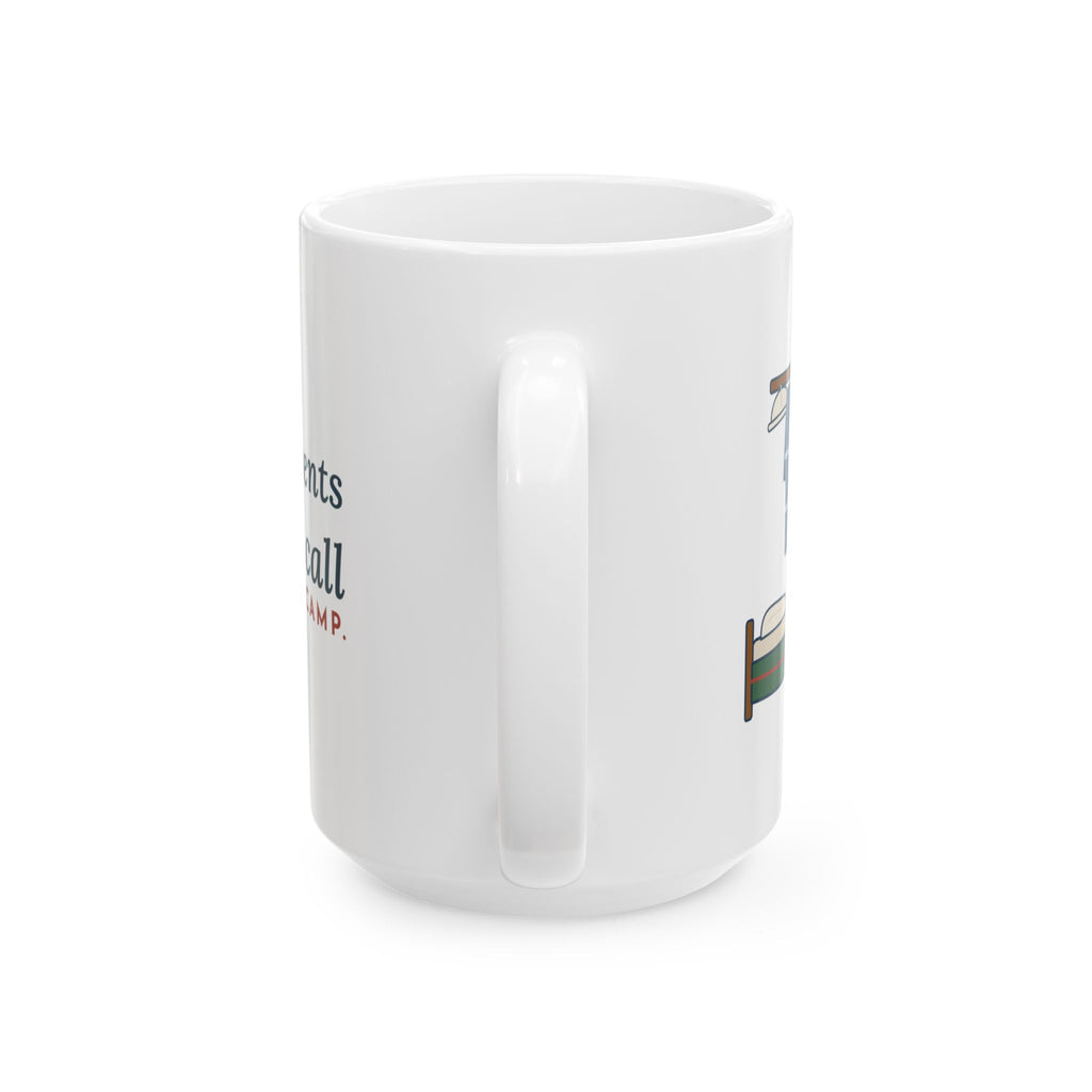 Large 15oz Oilfield Worker Mug - Opened Presents on a Video Call From the Man Camp
