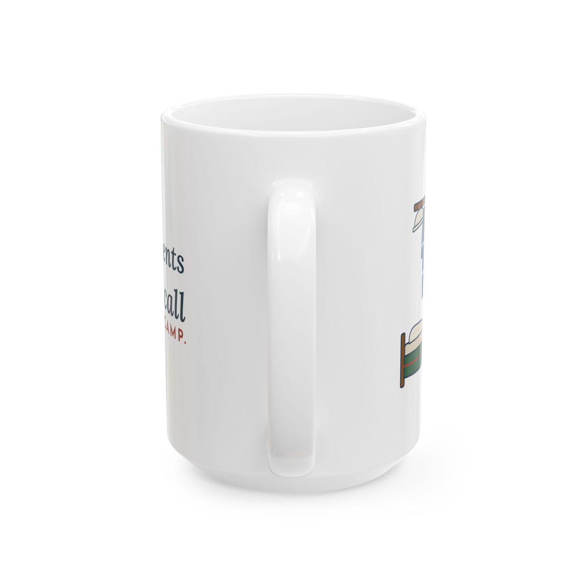 Large 15oz Oilfield Worker Mug - Opened Presents on a Video Call From the Man Camp