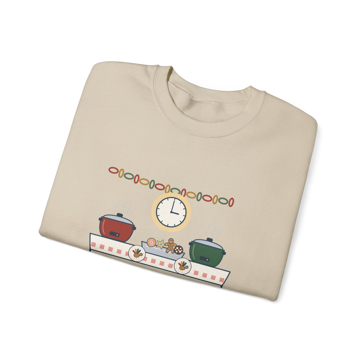 Night Shift Nurse Crewneck Sweatshirt - Holiday Potluck Starts at 0300, Gift for Nurses Working the Holiday Shift