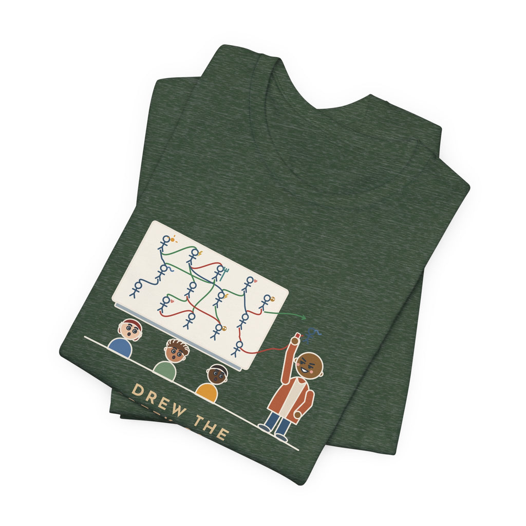 Mythology Teacher T-Shirt - Drew the Greek Gods' Family Tree, Ran Out of Whiteboard Funny Tee