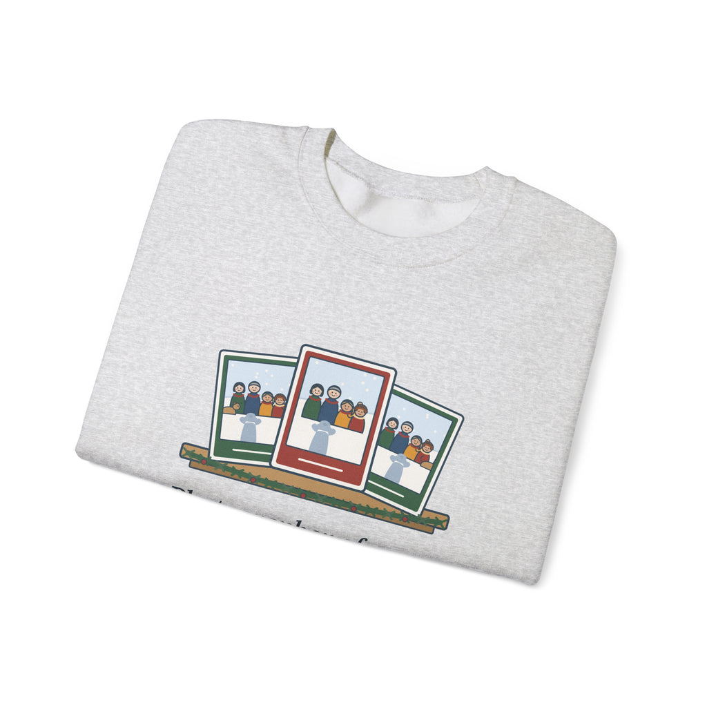 Family Photographer Crewneck Sweatshirt - Photographer of Every Christmas Card, Not in One
