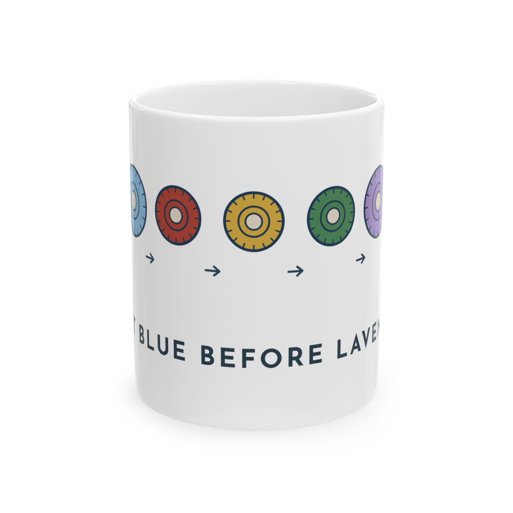 Phlebotomist Coffee Mug - Light Blue Before Lavender Lab Week Gift Mug