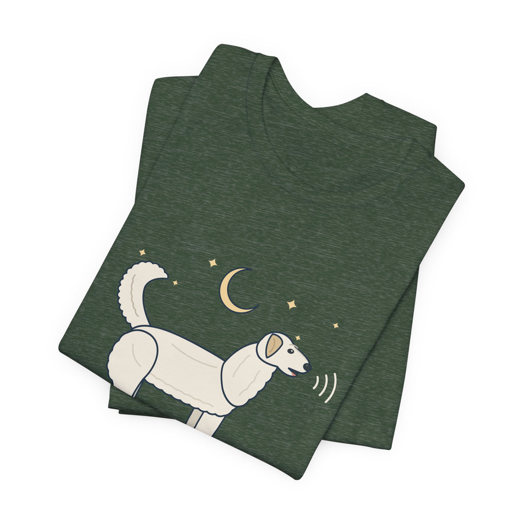 Great Pyrenees T-Shirt - On Patrol Since Sundown Pyr Owner Tee