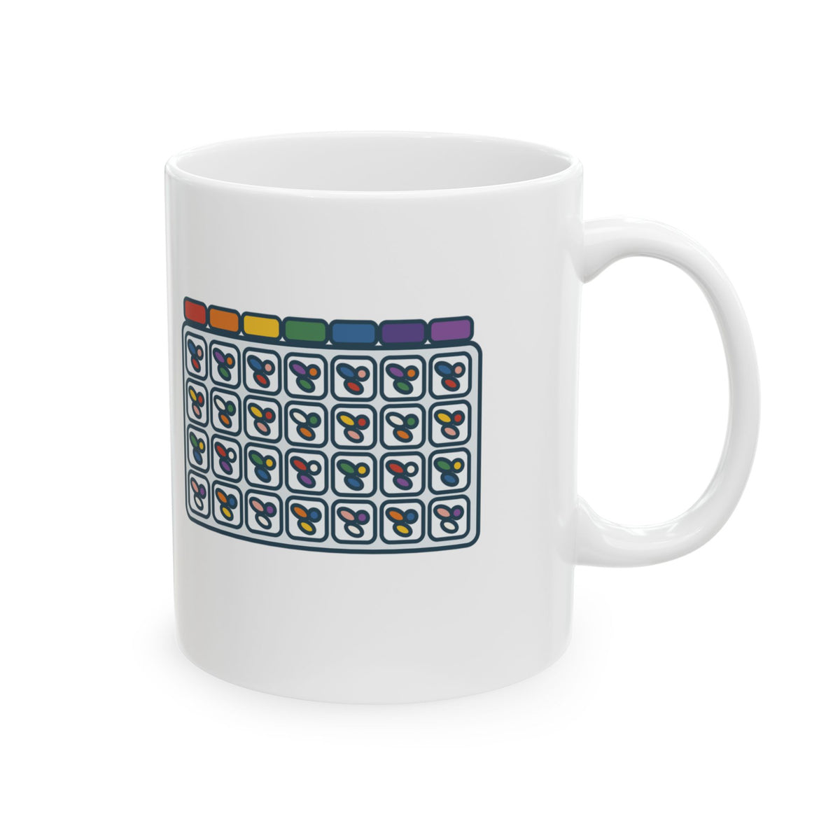 Transplant Nurse Mug 11oz - Nineteen Meds, One Very Organized Pill Box, Nurse Coffee Mug