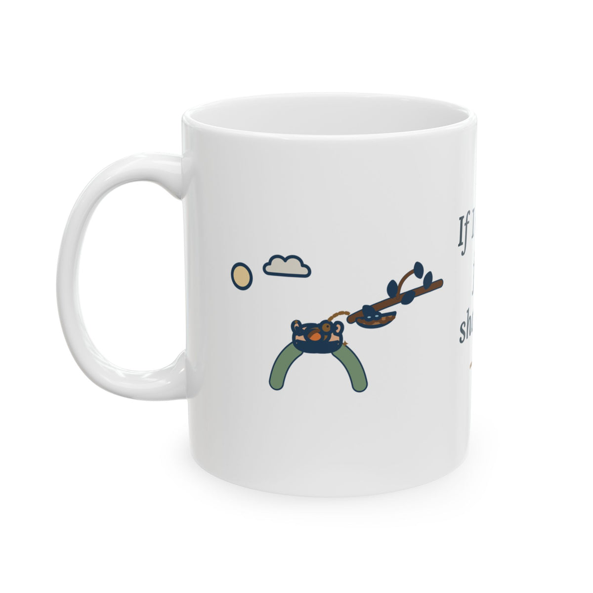 Dickinson Quote Mug, If I Can Stop One Heart From Breaking, Kindness Robin and Nest Coffee Mug 11oz