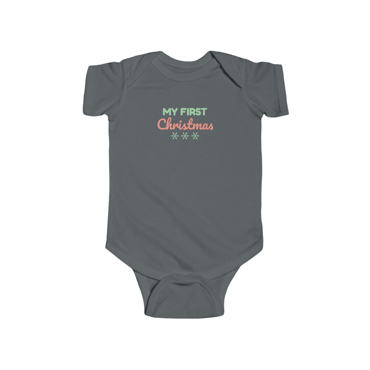 My First Christmas Baby Bodysuit, Holiday Newborn Outfit