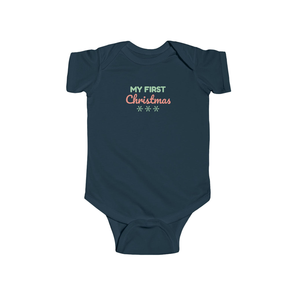 My First Christmas Baby Bodysuit, Holiday Newborn Outfit