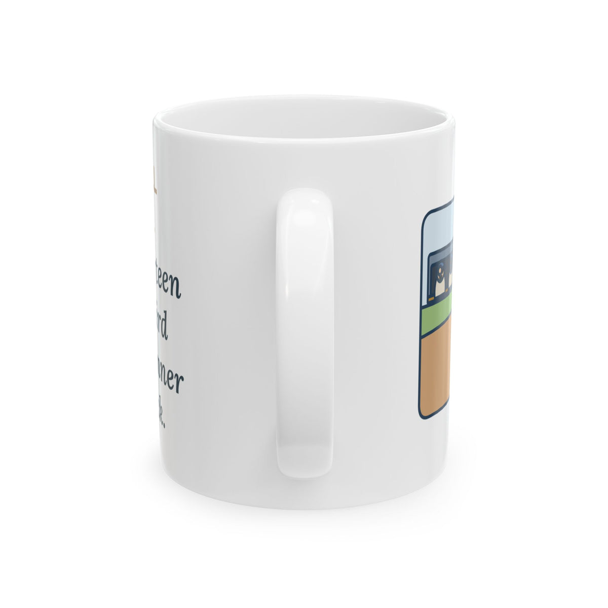 Baseball Coach Mug, Flashed Fourteen Signs to Third Base, The Runner Waved Back, Funny Coffee Mug 11oz