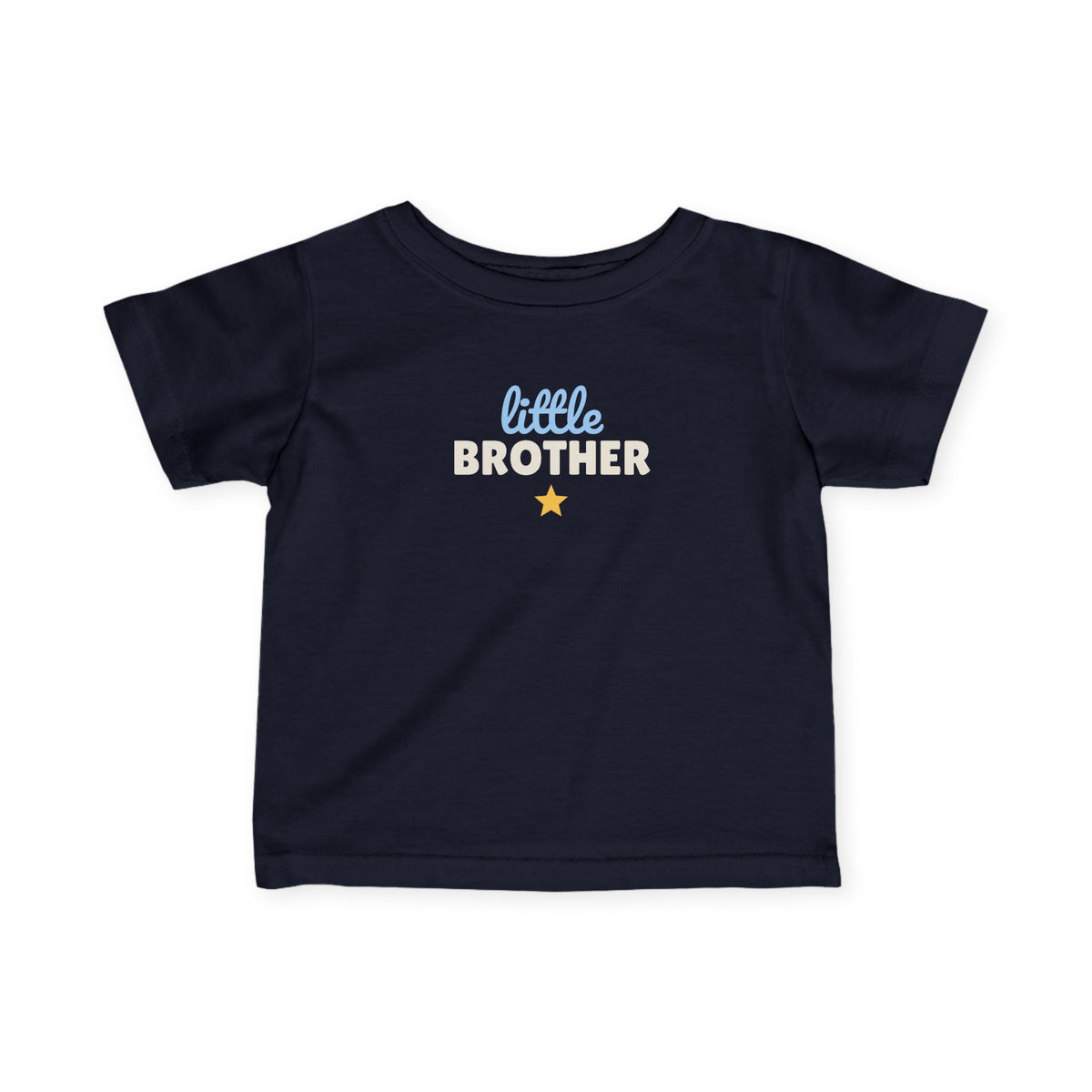 Little Brother Baby T-Shirt, Matching Sibling Infant Tee