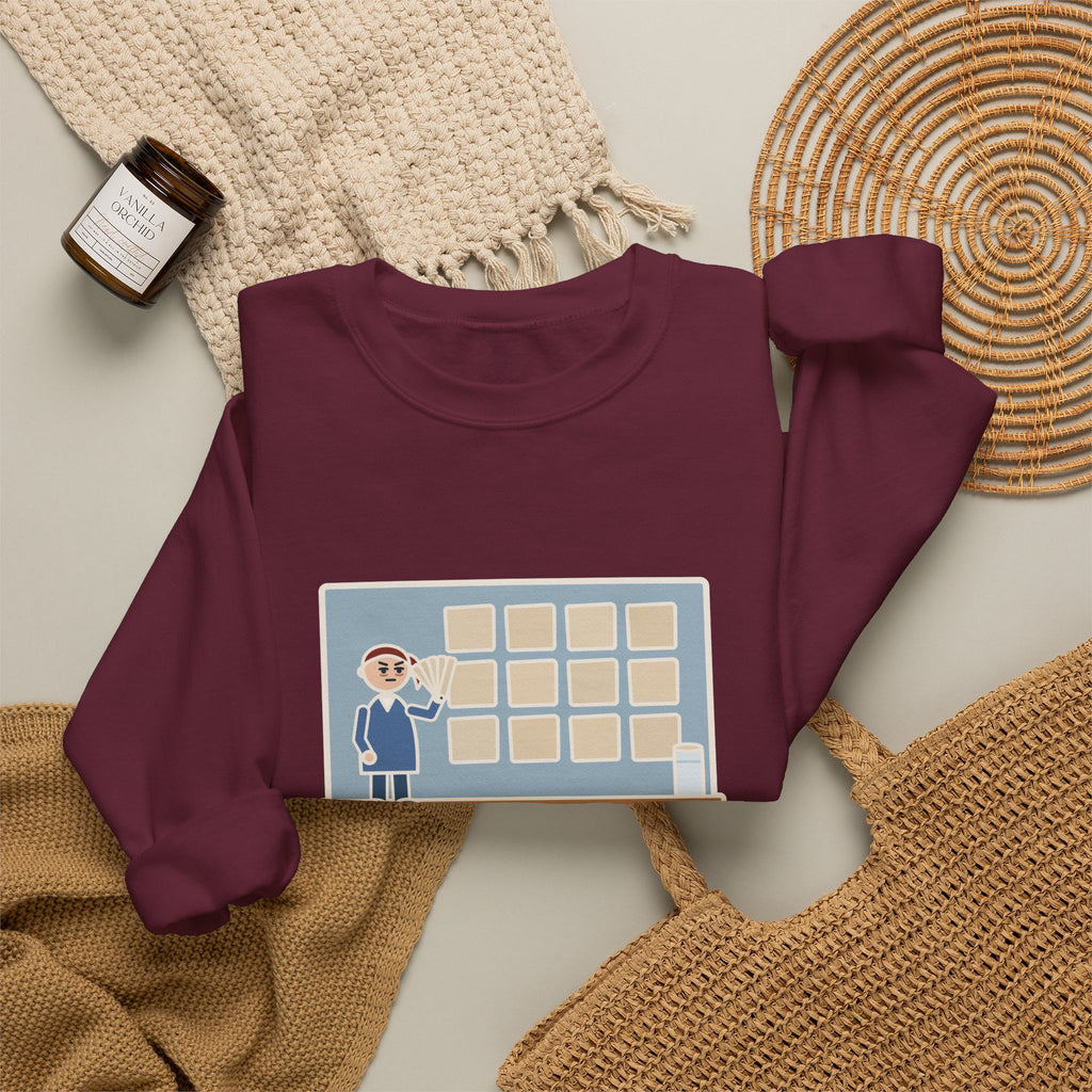 Paint Color Sweatshirt, Spent an Hour Picking One, All Twelve Samples Were Beige, Funny Sample Wall Crewneck