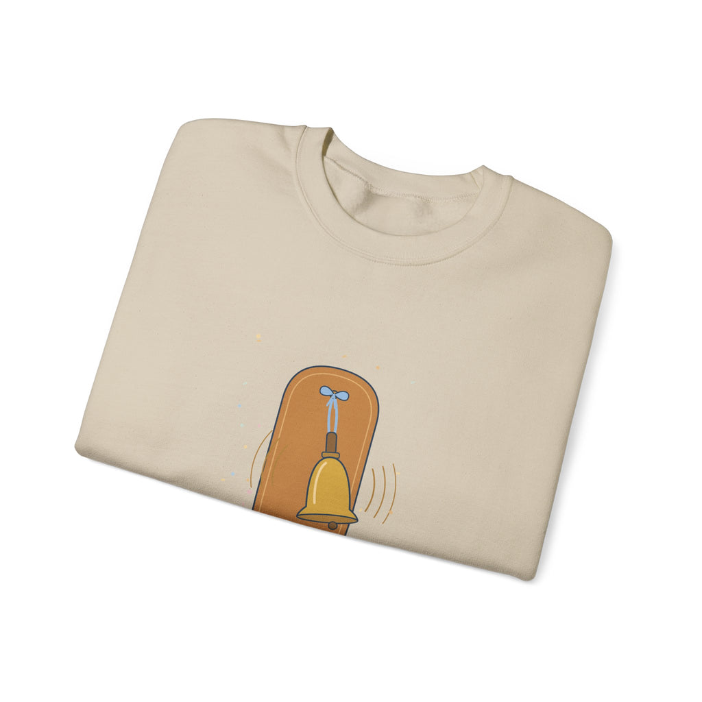 Oncology Nurse Crewneck Sweatshirt - My Favorite Sound Is the Bell Nurse Gift
