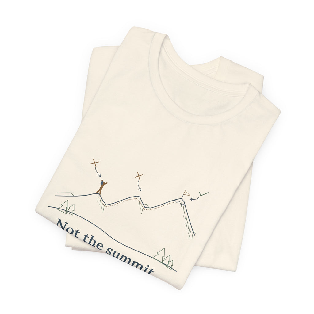 Colorado 14ers T-Shirt - Not the Summit. Not That One Either. Funny Hiking Tee