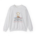 Night-Shift Nurse Crewneck Sweatshirt - New Year's Toast: Apple Juice, Nurses' Station