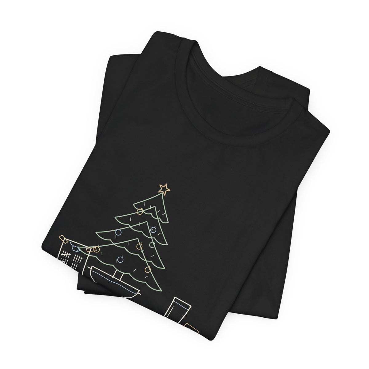 Christmas Tree T-Shirt - The Tree Drank More Water Than I Did Funny Holiday Tee