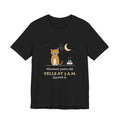 Senior Cat T-Shirt - Nineteen Years Old. Yells at 3 a.m. Earned It. Old Cat Tee