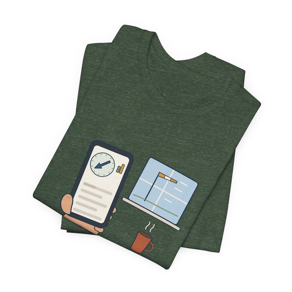 General Aviation Pilot T-Shirt - I Check the Winds Before I Check the News