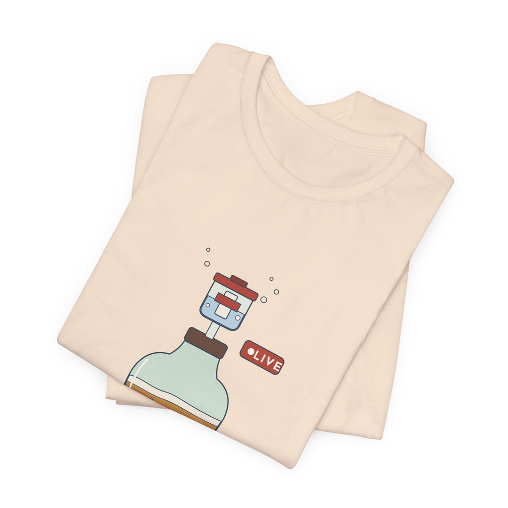 Homebrewing T-Shirt - Currently Watching the Airlock Funny Homebrewer Tee