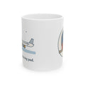 Air Travel Coffee Mug 11oz - Still on the Deicing Pad Holiday Travel Gift