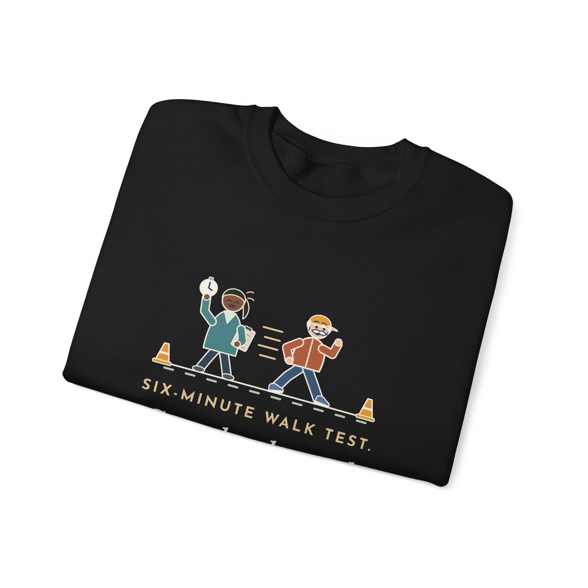 Pulmonary Rehab Nurse Crewneck Sweatshirt - Grandpa Lapped the Nurse